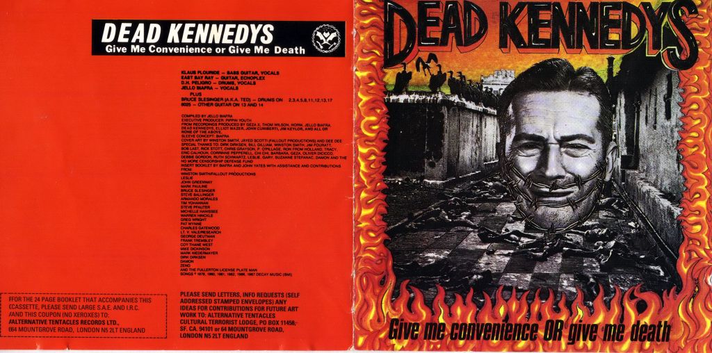 Dead Kennedys - 1987 - Give Me Convenience Or Give Me Death |  Anarcho-Punk.net - Crust Punk Community & Music Download Ⓐ/Ⓔ